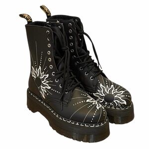 Dr. Martens Jadon Hi Solar Flare Reclaimed Leather Platform Boots